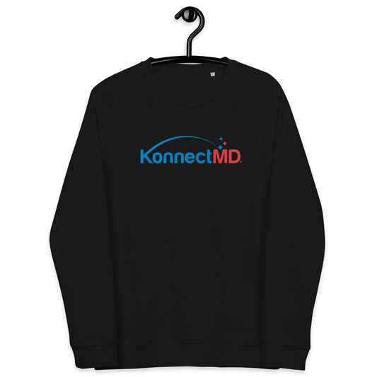 KonnectMD - Unisex Organic Raglan Sweatshirt