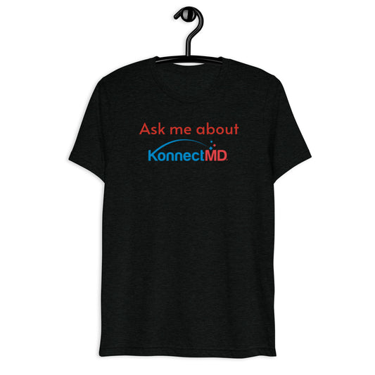 Ask Me About KonnectMD - Short Sleeve T-Shirt